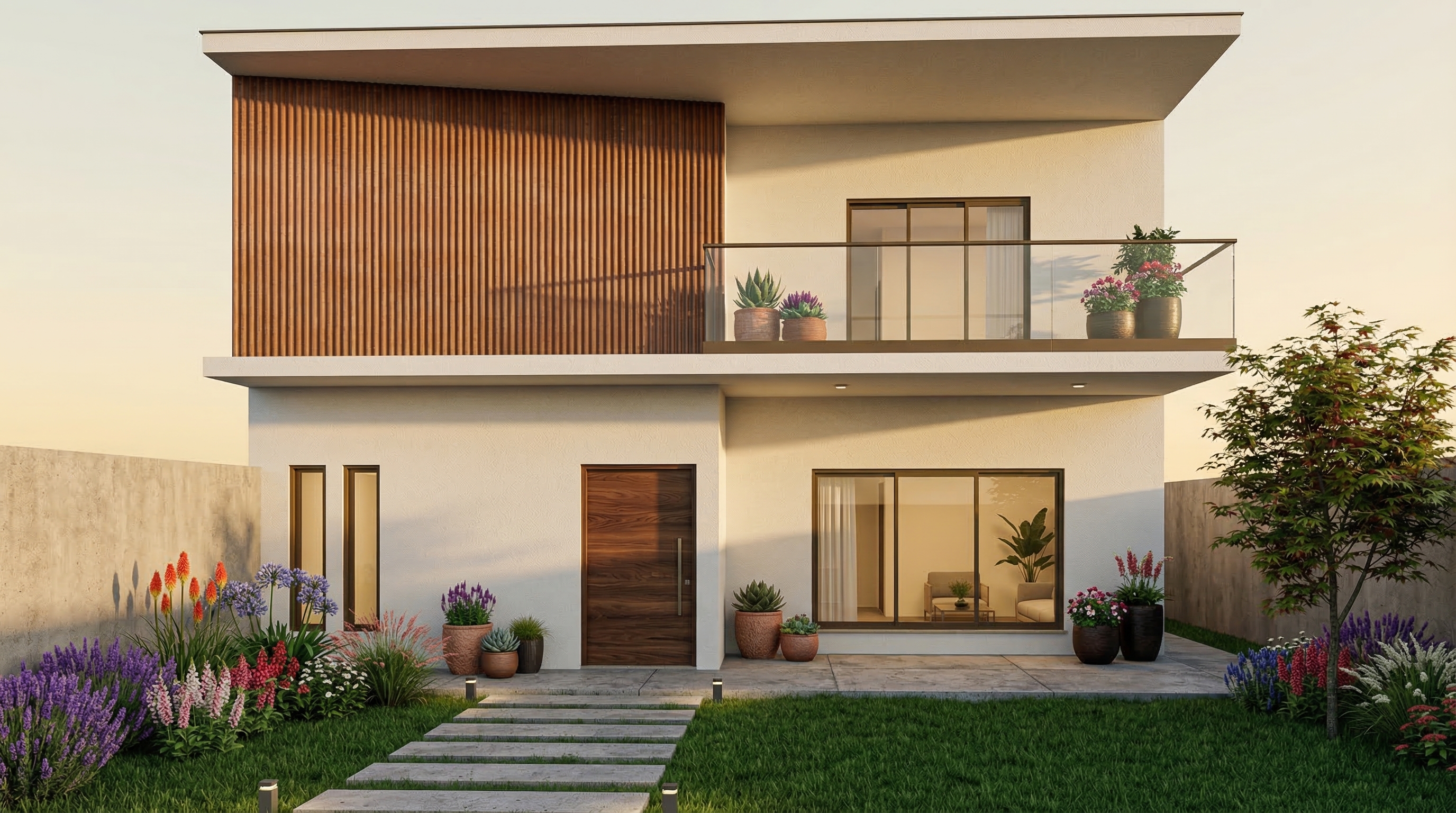 Loft com volume linear